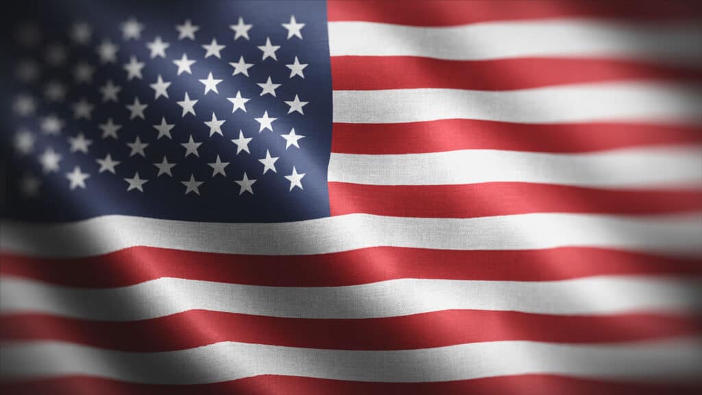 bandiera dell'America
