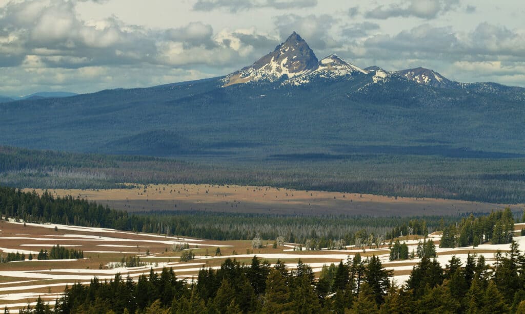Montare Thielsen nell'Oregon