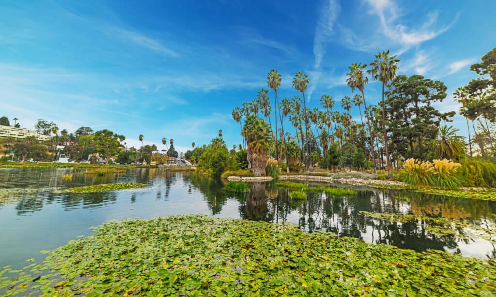 Echo Park a Los Angeles, California
