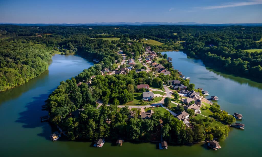 Serbatoio di Tellico Tennessee