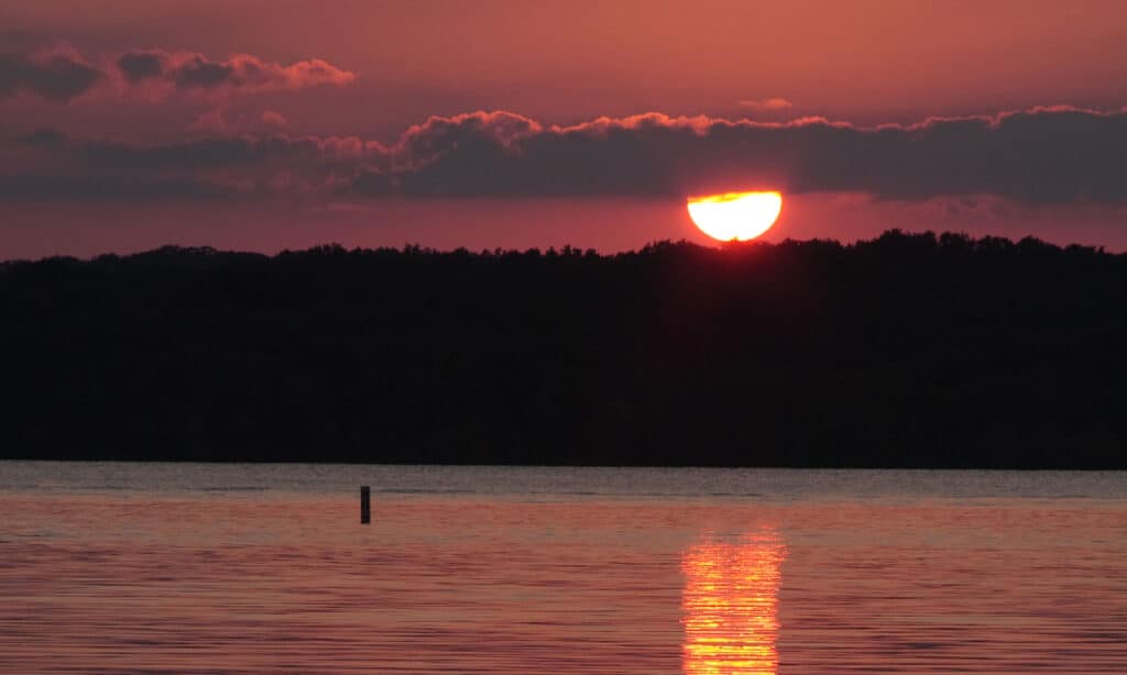 Lago Stockton nel Missouri