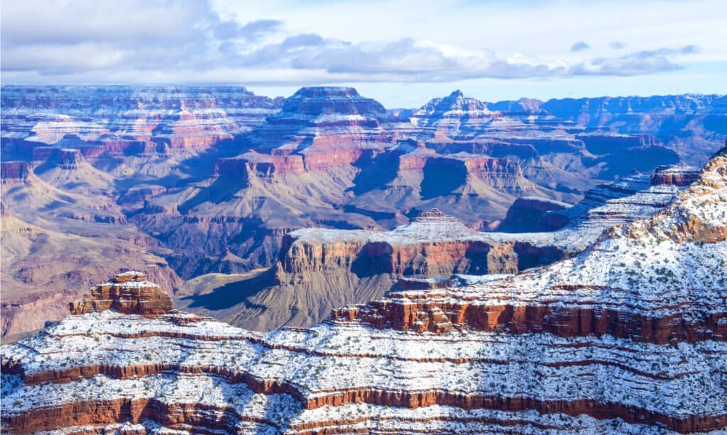 Parco nazionale del Grand Canyon in inverno
