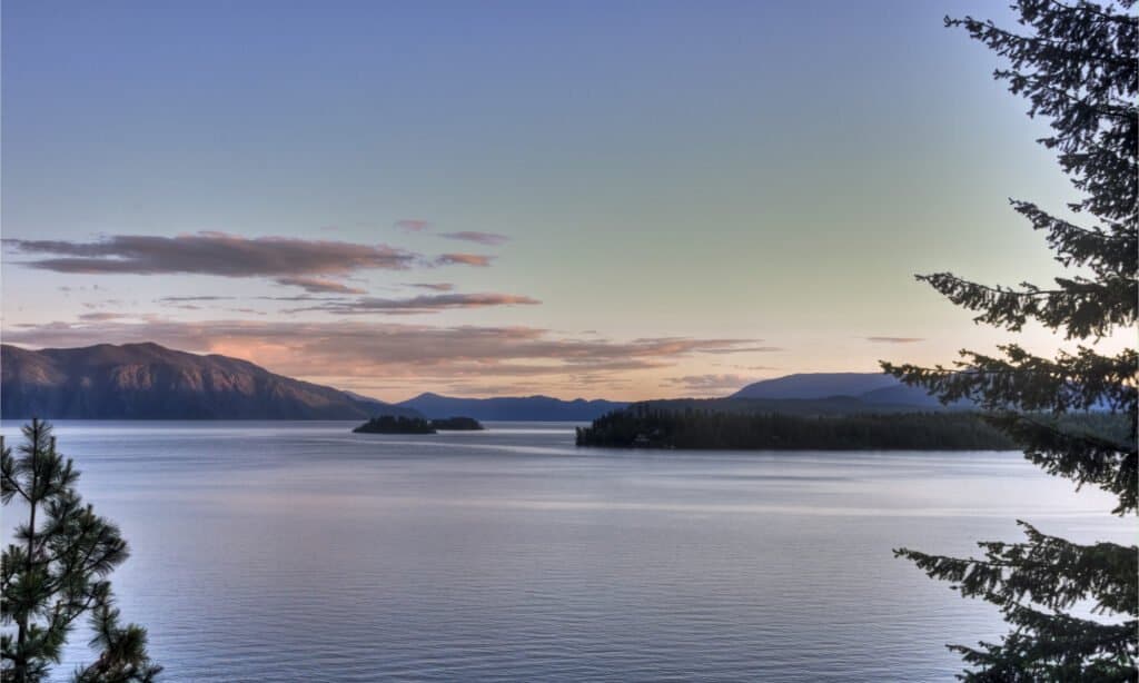 Lago Pend Oreille, Idaho