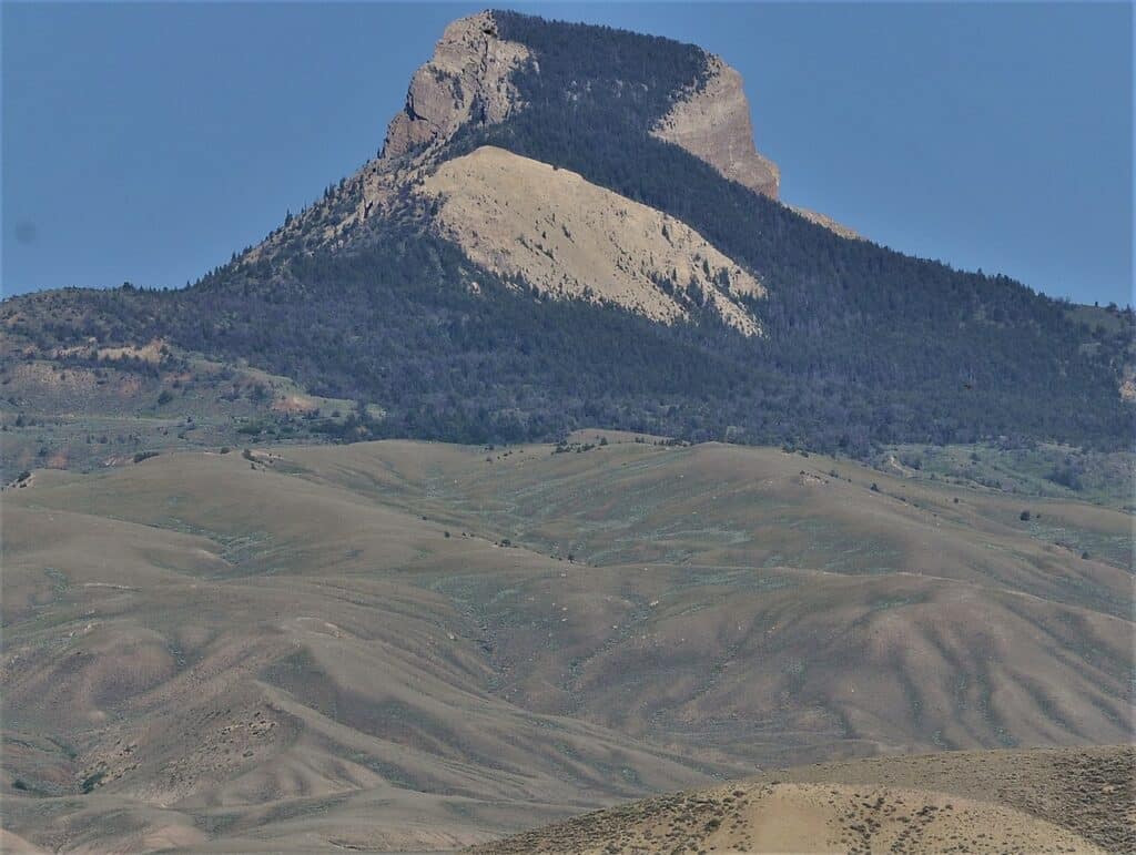 La frana della montagna del cuore