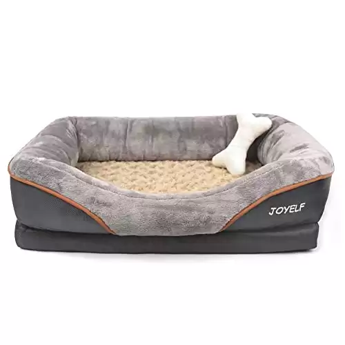 JOYELF Cuccia ortopedica per cani piccola in memory foam