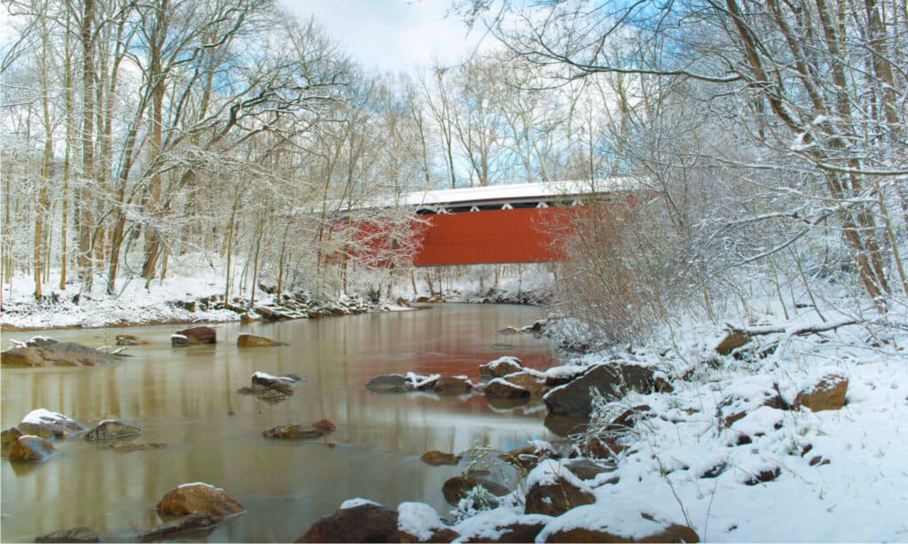 Parco nazionale della Cuyahoga Valley - Ponte coperto di Everett
