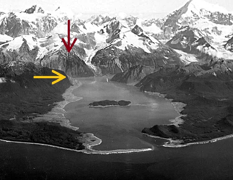 1958 Frana nella baia di Lituania
