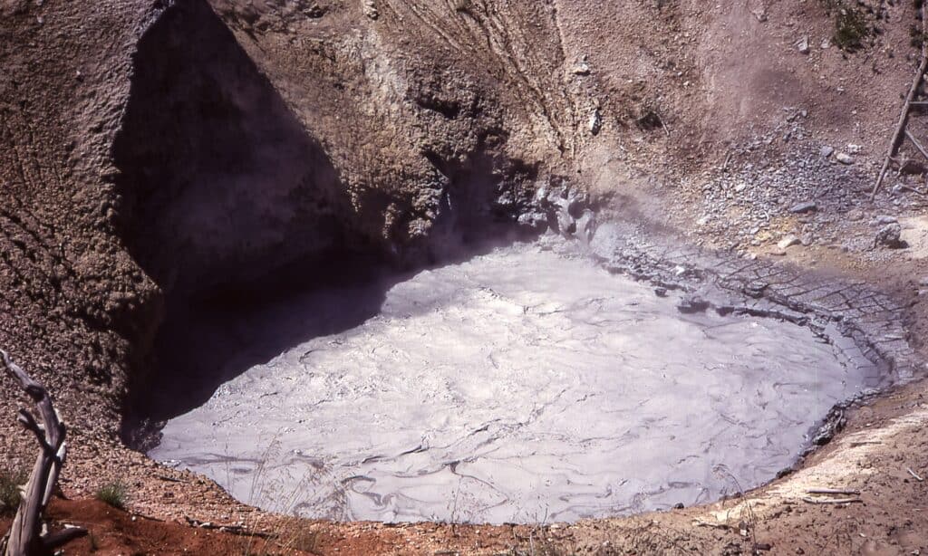 Vulcano di fango di Yellowstone