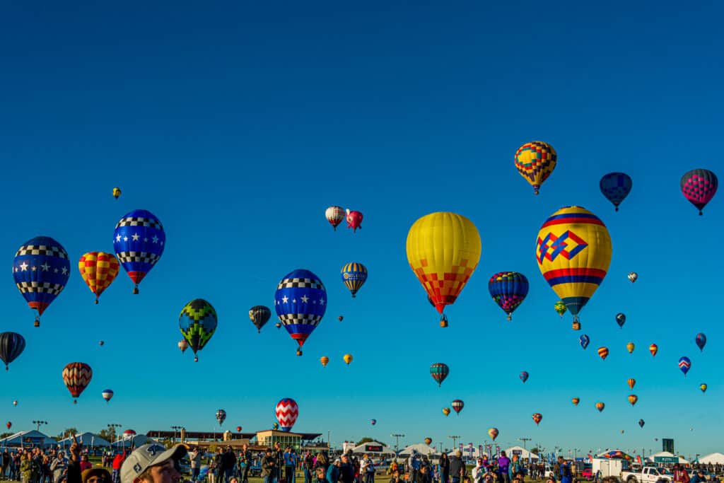 Festa internazionale delle mongolfiere di Albuquerque