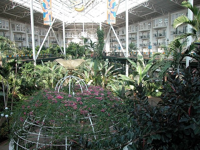 Opryland Hotel atrio, Nashville, TN