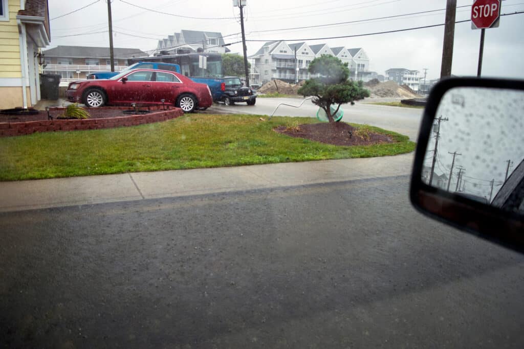 Strade allagate in Florida dopo la tempesta Fay