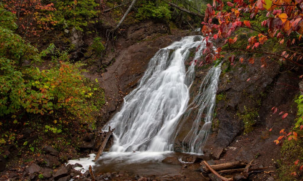 Cascate di Jacob nel Michigan