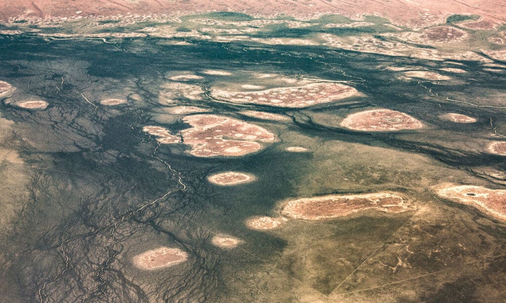 Lago occidentale Australia occidentale 