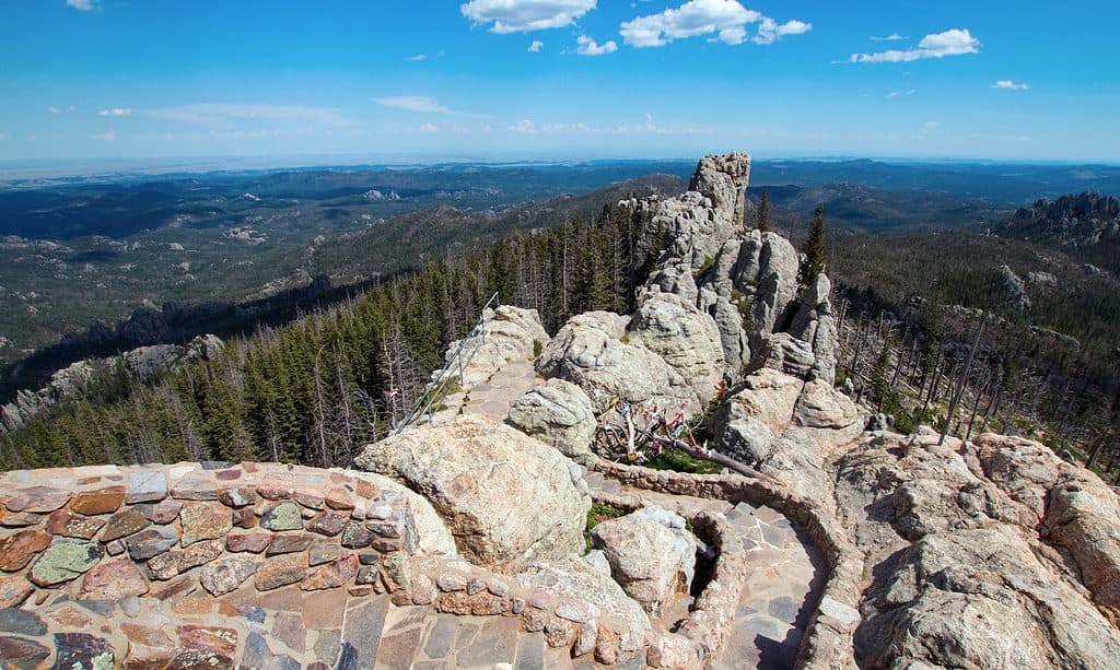 Colore nero, alce, picco di montagna, montagna, South Dakota