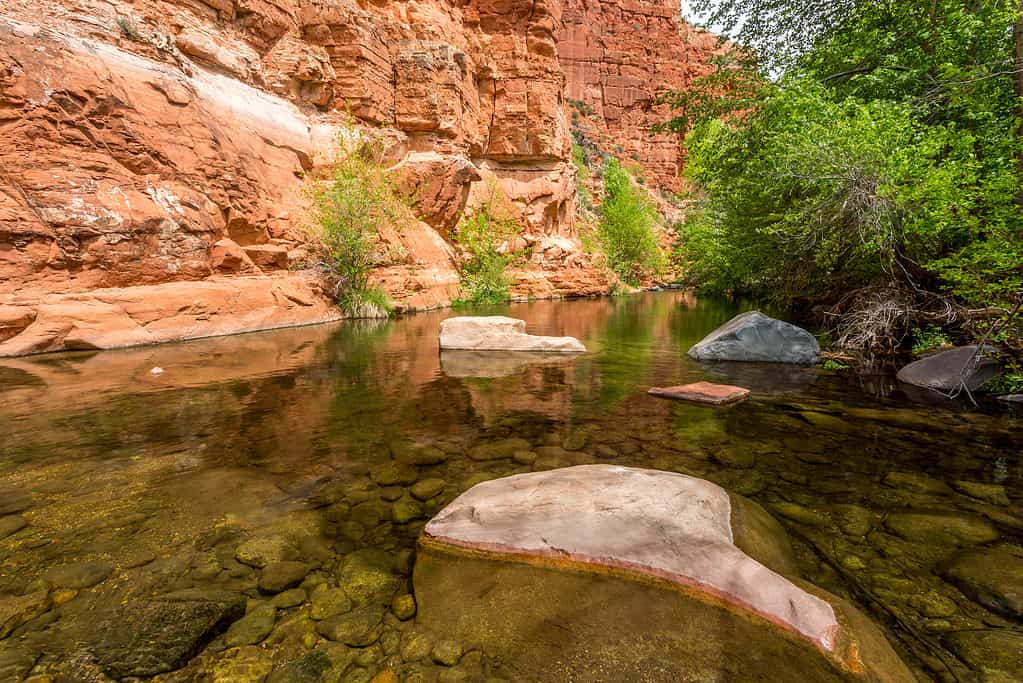 West Clear Creek, fori per nuotare in Arizona