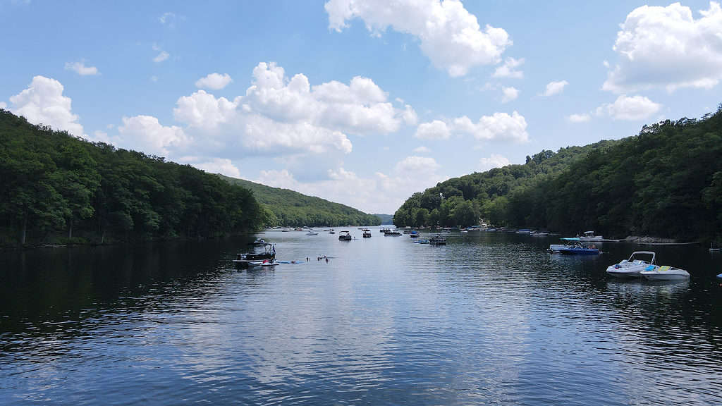 Lago Deep Creek nel Maryland