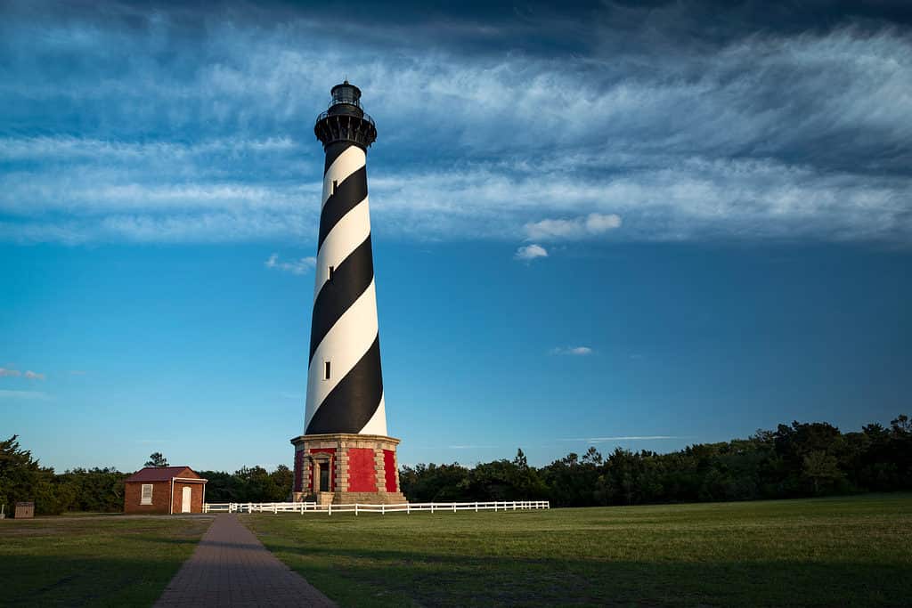 Faro di Cape Hatteras nella Carolina del Nord