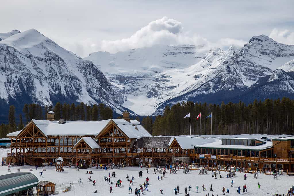 Stazione sciistica di Lake Louise, Alberta Canada