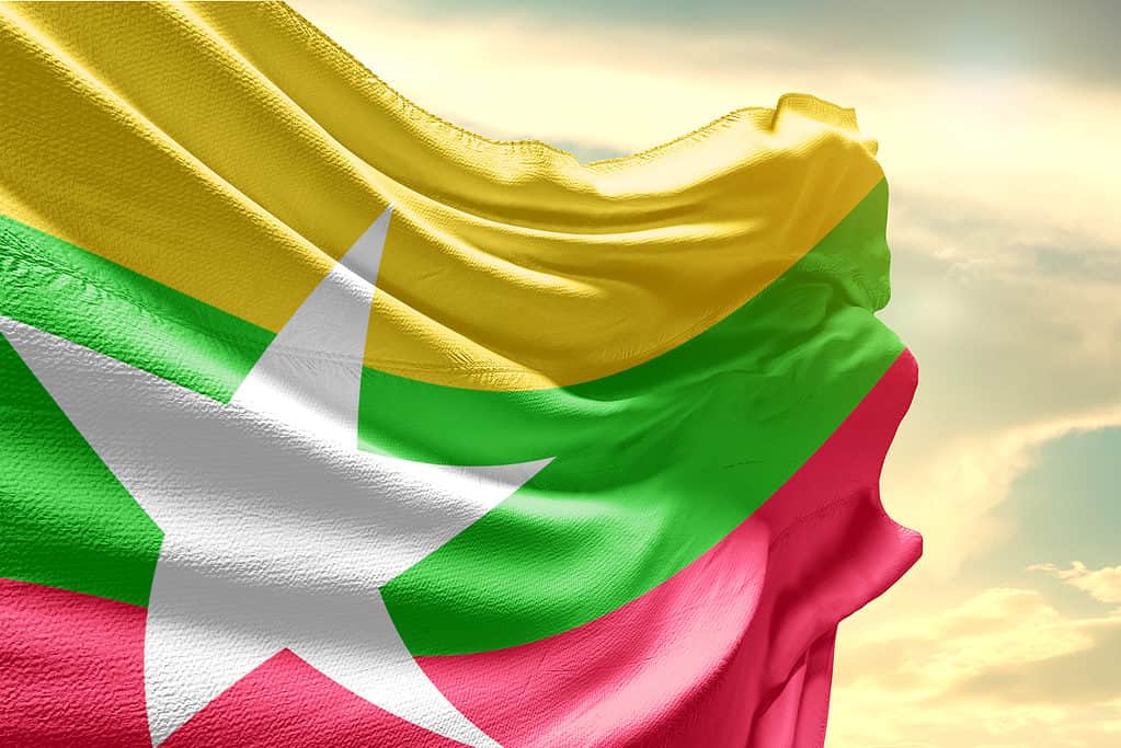 bandiera del Myanmar