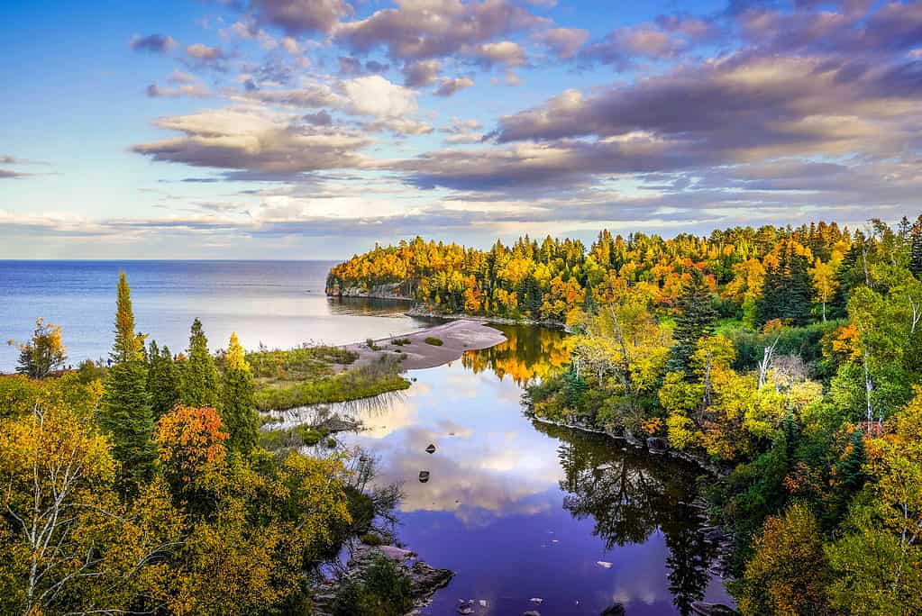 Minnesota, Lago Superiore, Paesaggio, Stati Uniti d'America, Nuvola