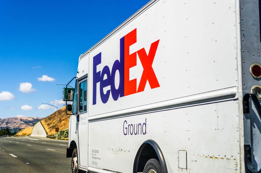 Federal Express, Terra, Camion, Addetto alle consegne, Alimentazione