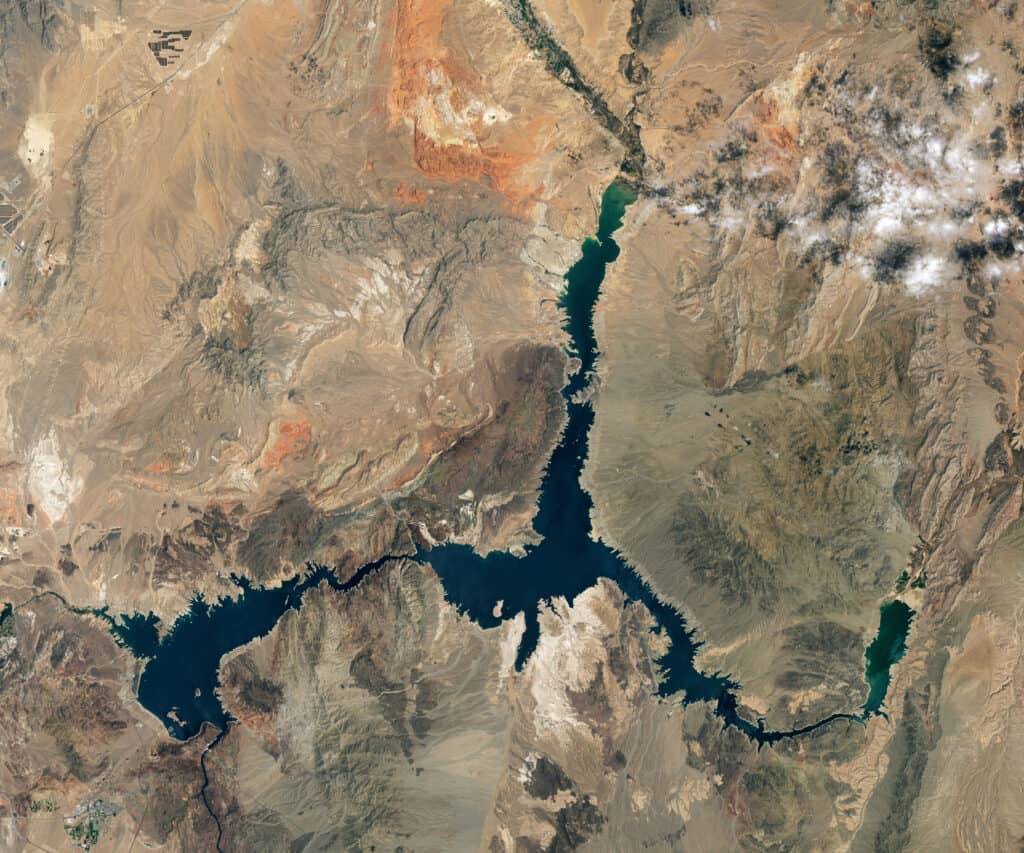 Livelli dell'acqua del lago Mead