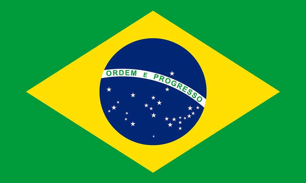 La bandiera del Brasile