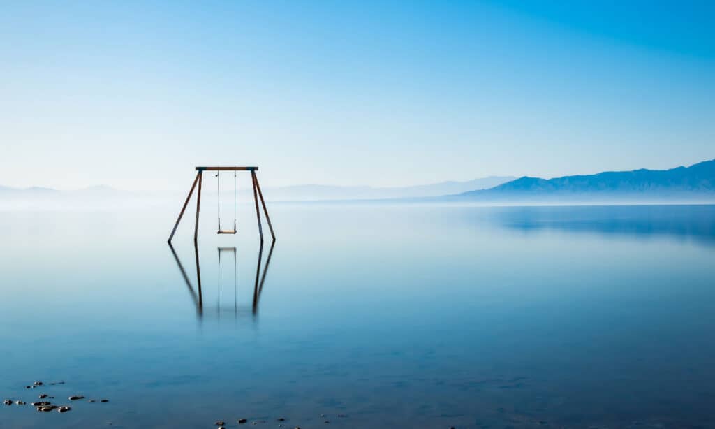 Mare di Salton in California