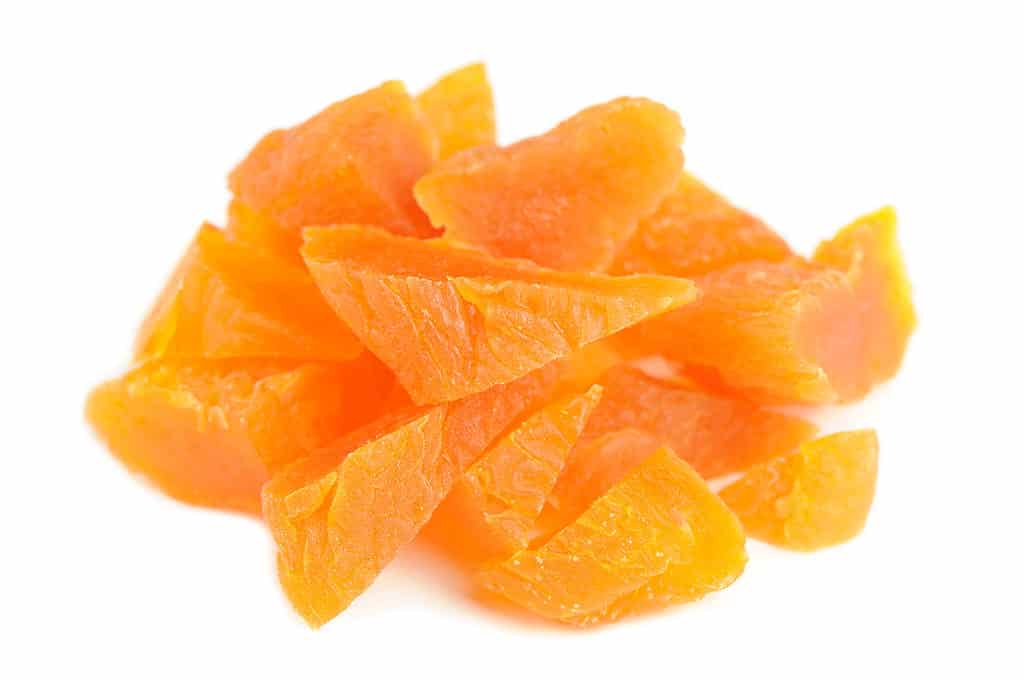 Le albicocche secche tritate sono sicure per i cani da mangiare