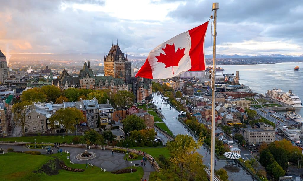 La bandiera del Canada