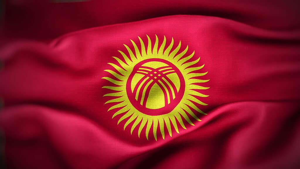 bandiera del Kirghizistan