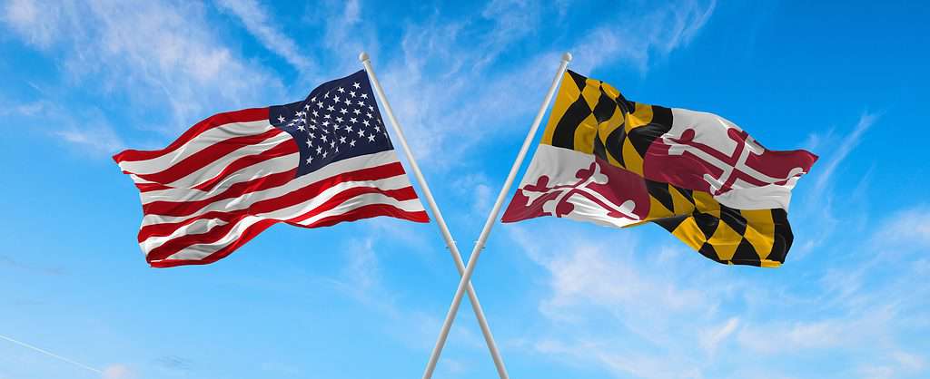 bandiera del Maryland