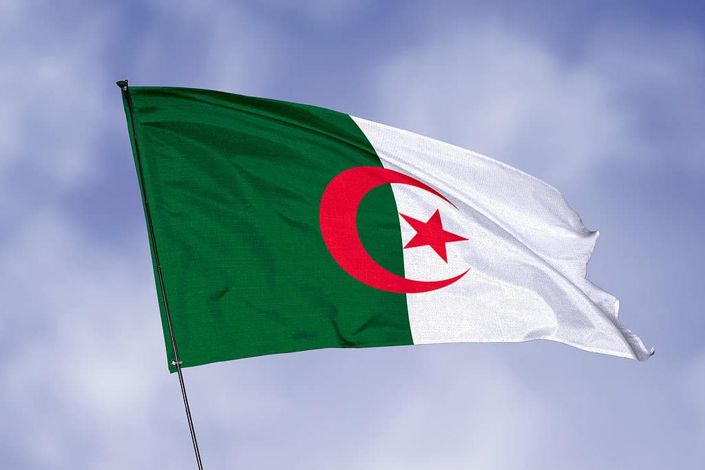 Bandiera dell'Algeria
