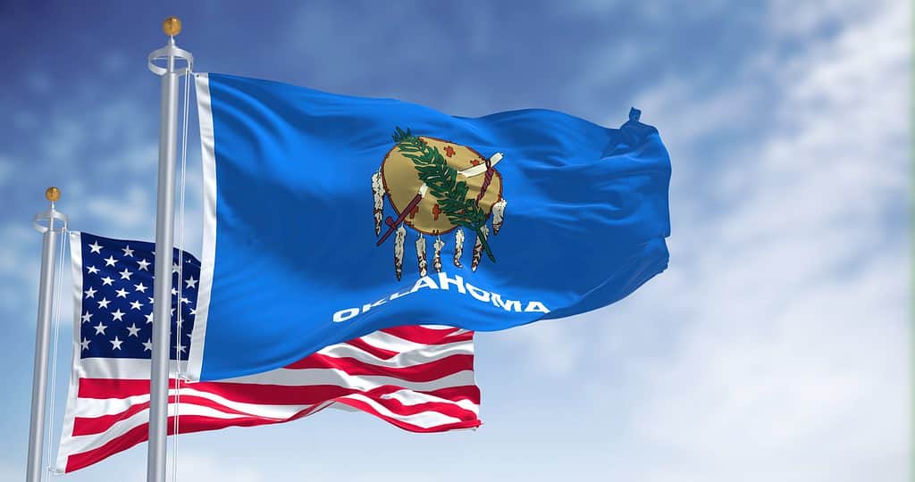 Bandiera dello stato dell'Oklahoma