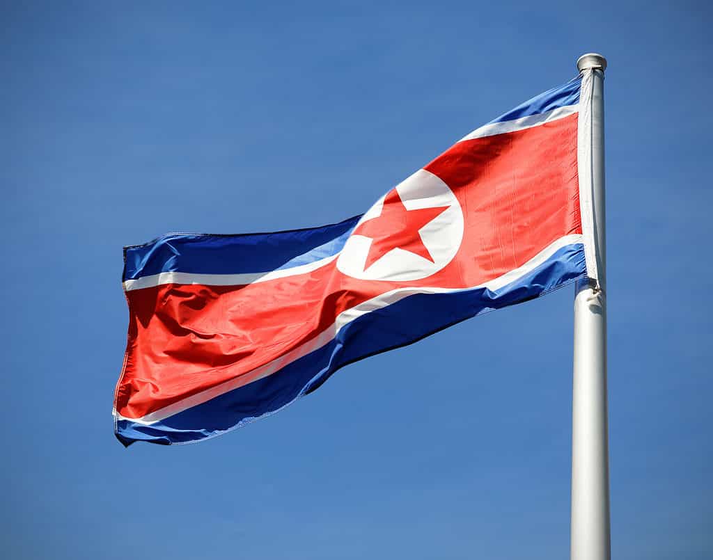 Bandiera della Corea del Nord