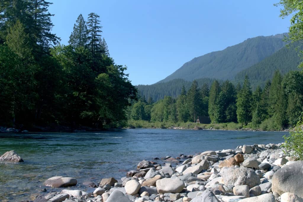 Fiume Skykomish, Stato di Washington