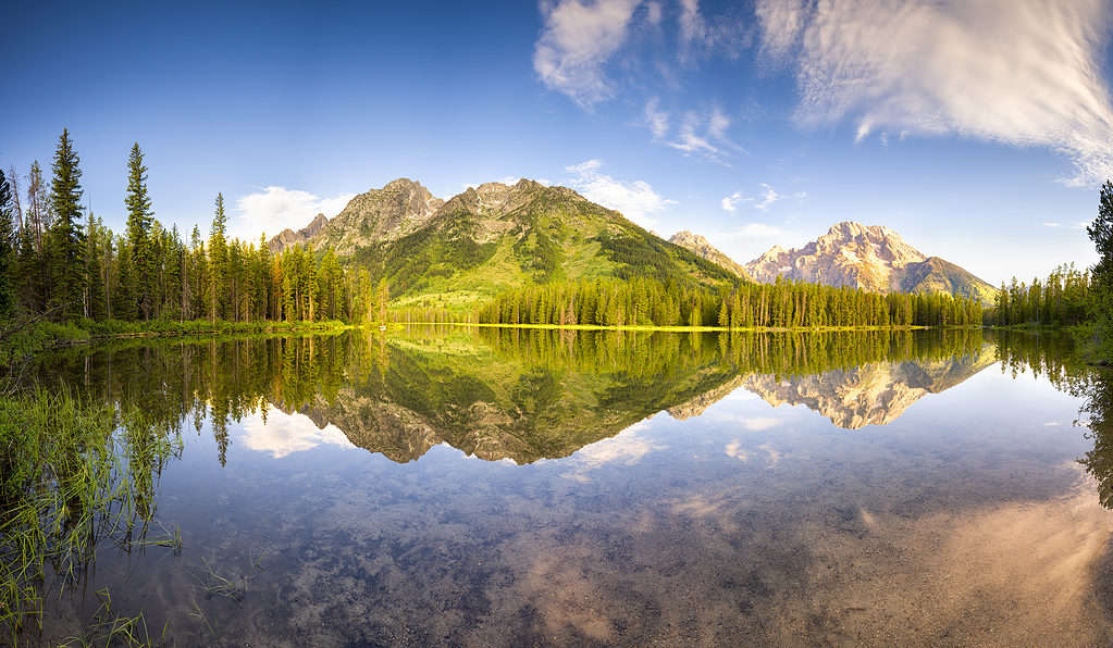 String Lake, Wyoming fori di nuoto