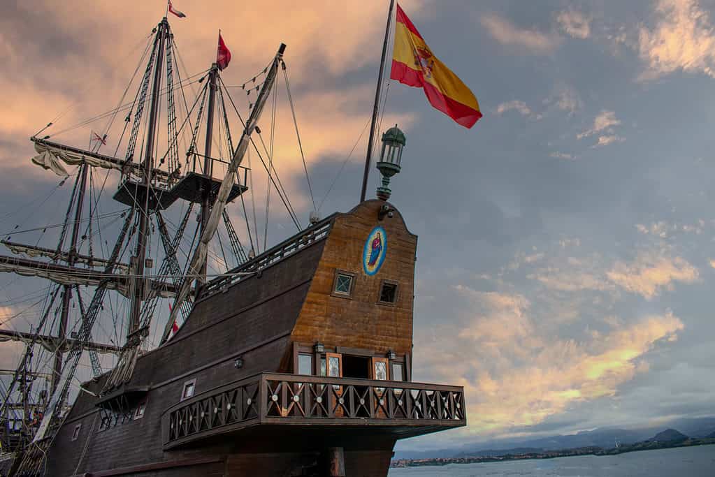 Replica della nave spagnola