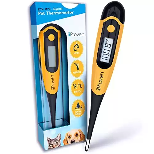 Termometro per animali domestici impermeabile iProven Pet
