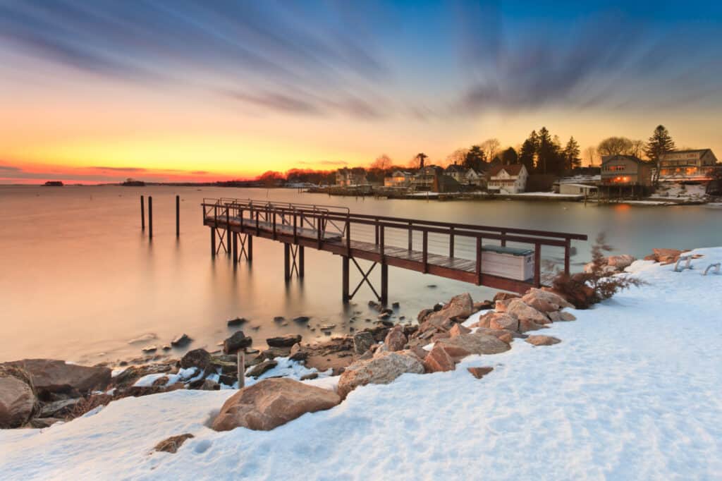 Connecticut in inverno