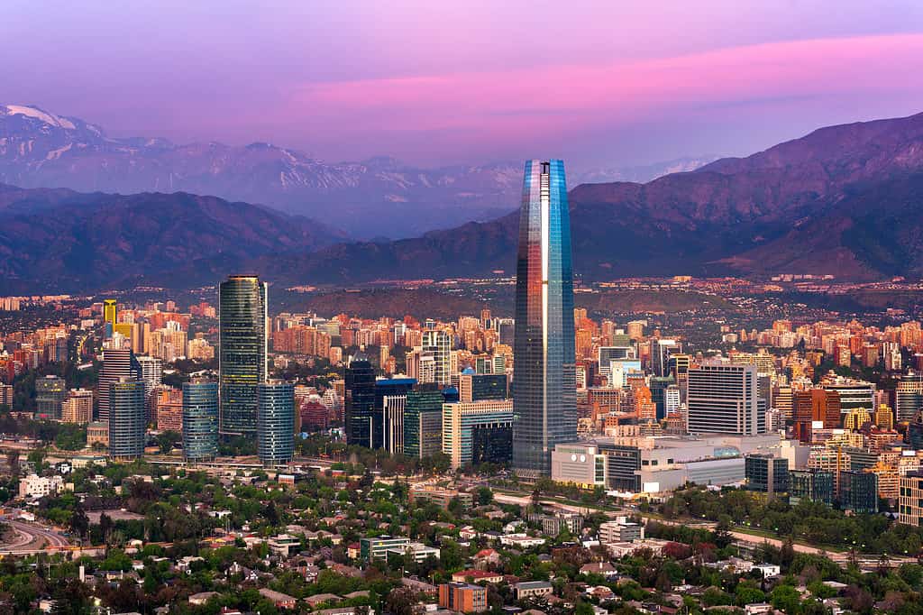 Santiago, capitale del Cile