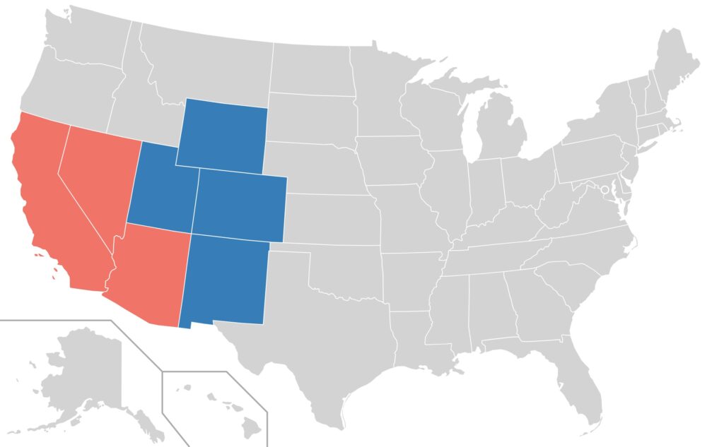 Stati membri del Colorado River Compact