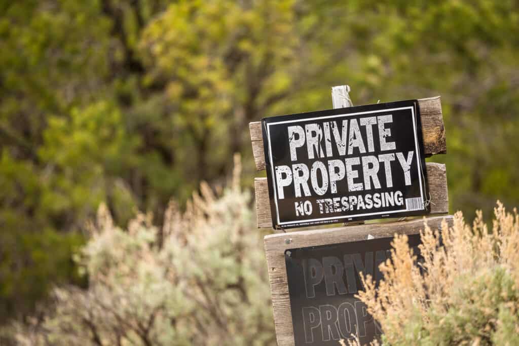 Proprietà privata.