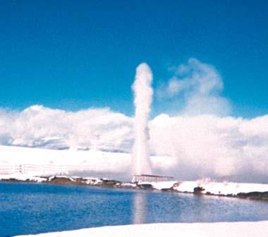 Vecchio geyser perpetuo