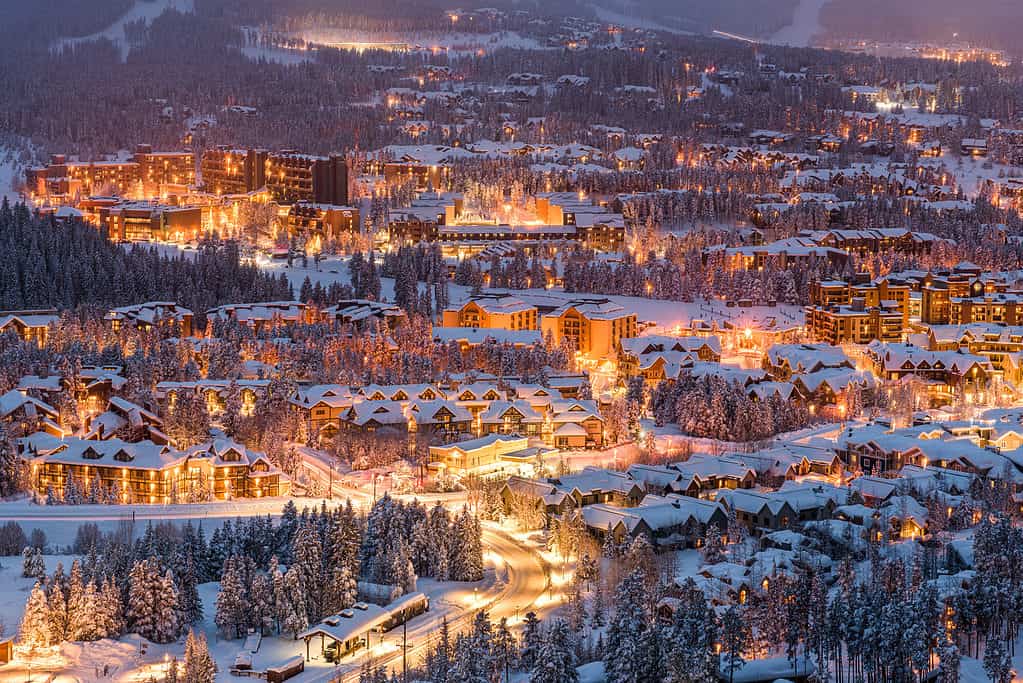 Breckenridge, in Colorado, è una vera e propria cittadina sciistica