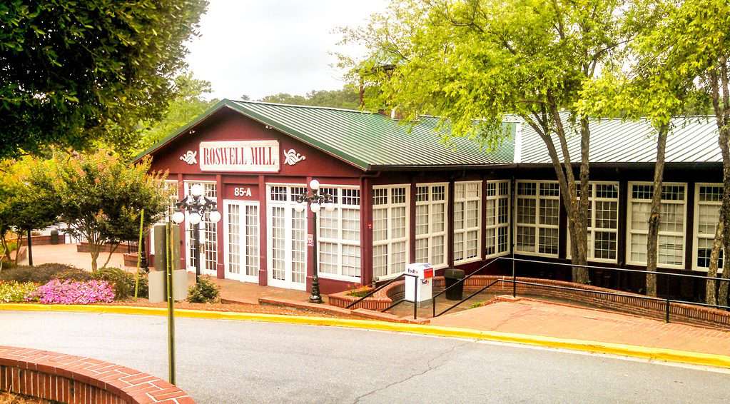 Roswell Mill No. 2 convertito in uffici a Roswell, in Georgia