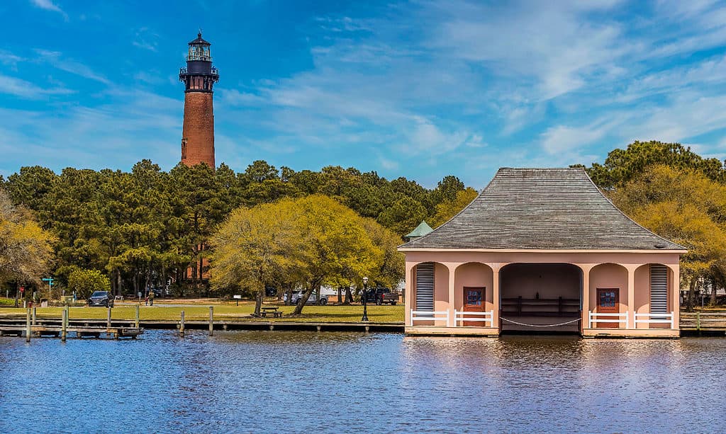 Faro della spiaggia di Currituck