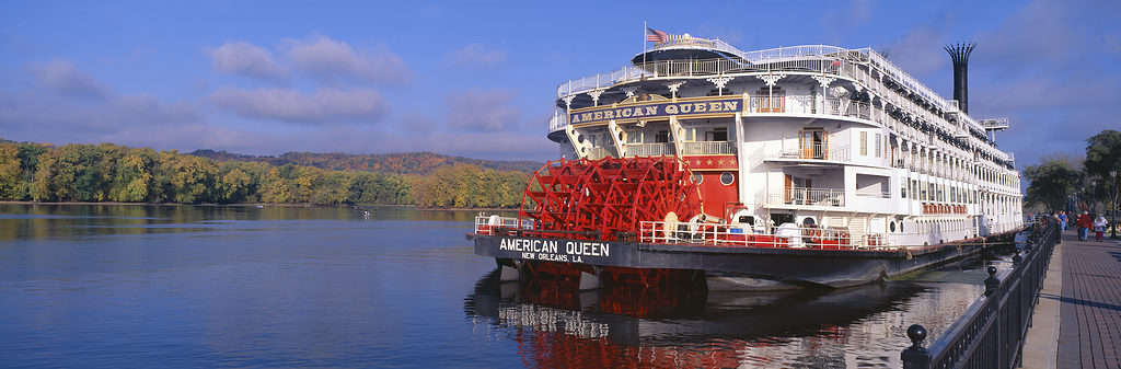 Regina americana sul Mississippi