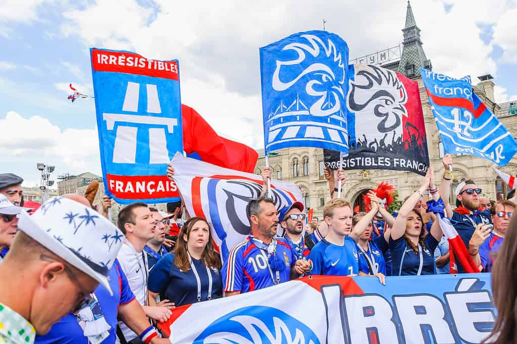 Tifosi francesi della FIFA