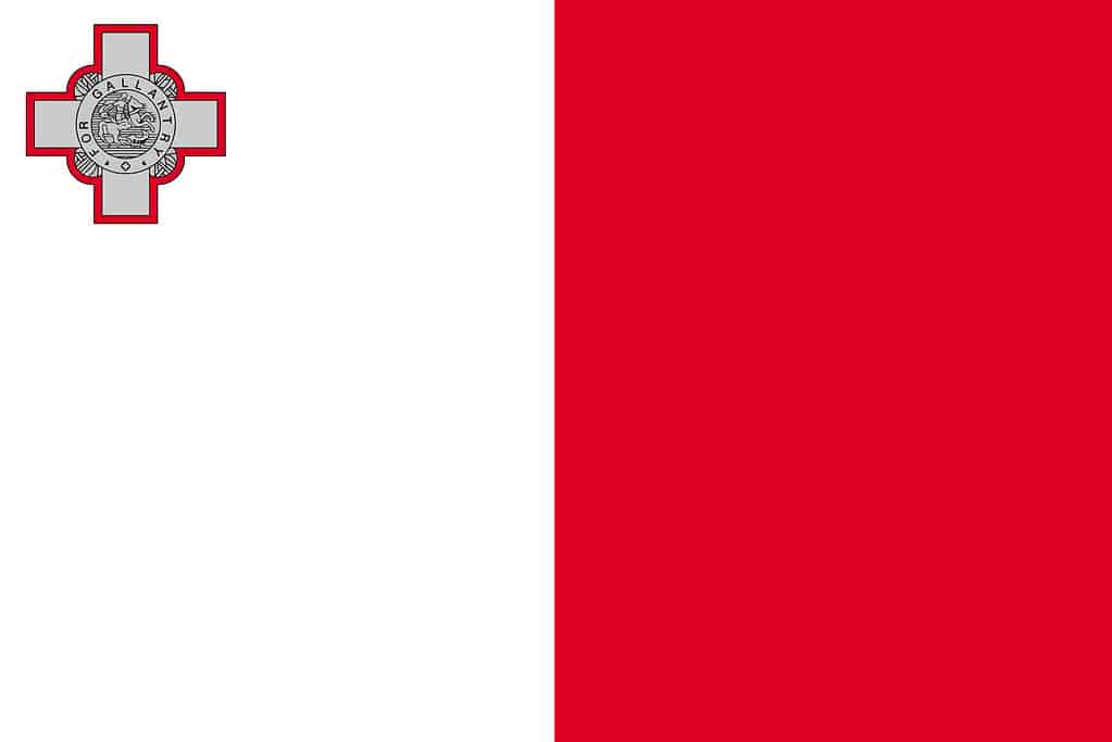 Bandiera di Malta vettore